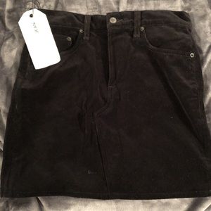 NEW WITH TAGS velvet skirt rag&bone